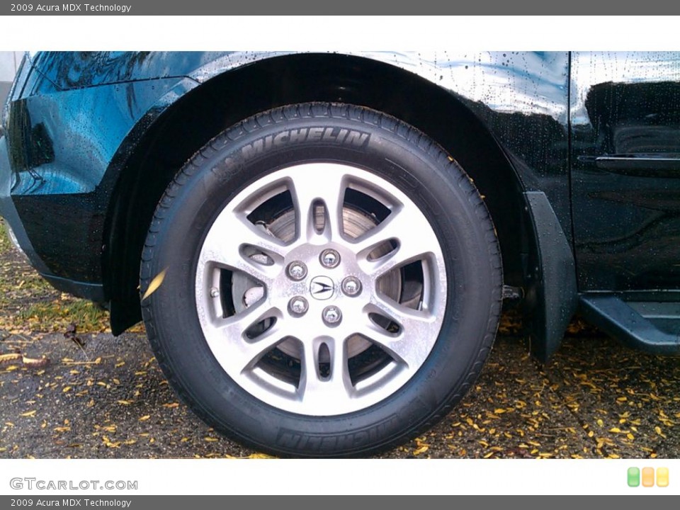 2009 Acura MDX Technology Wheel and Tire Photo #38290025