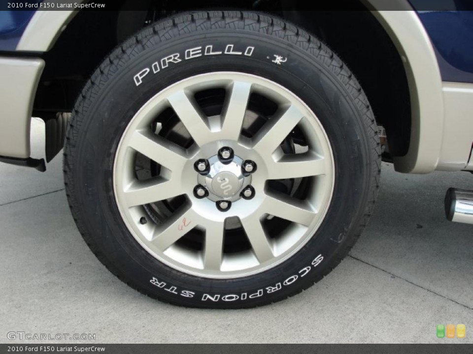 2010 Ford F150 Lariat SuperCrew Wheel and Tire Photo #38292185