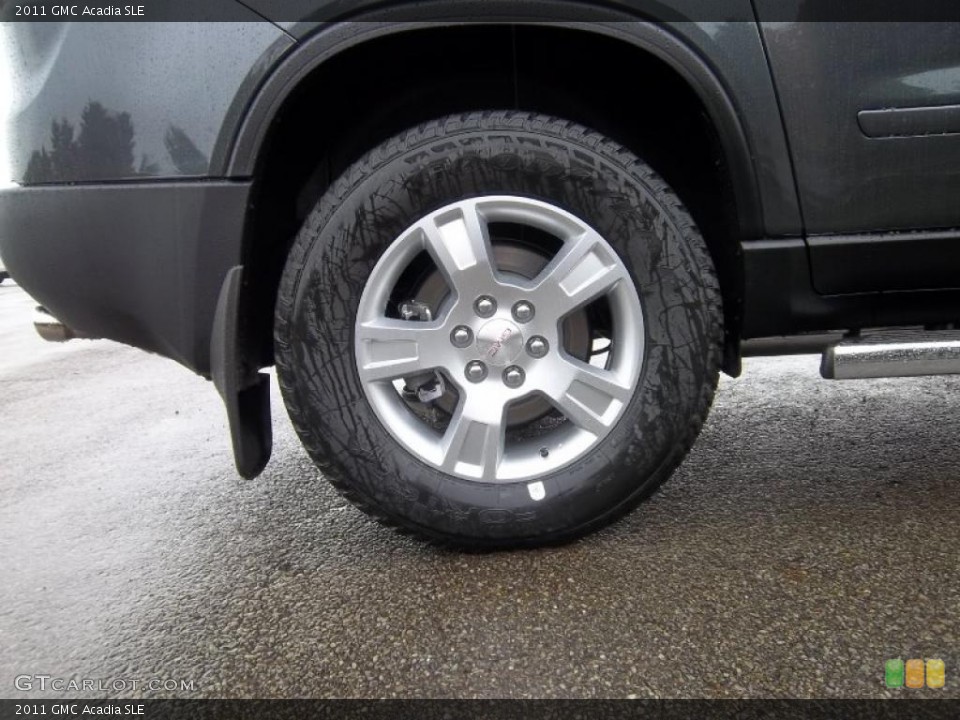 2011 GMC Acadia SLE Wheel and Tire Photo #38293422