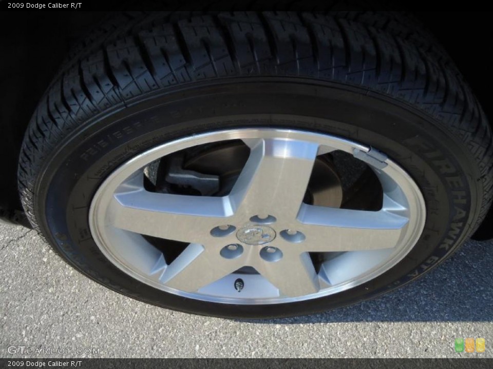 2009 Dodge Caliber R/T Wheel and Tire Photo #38296283