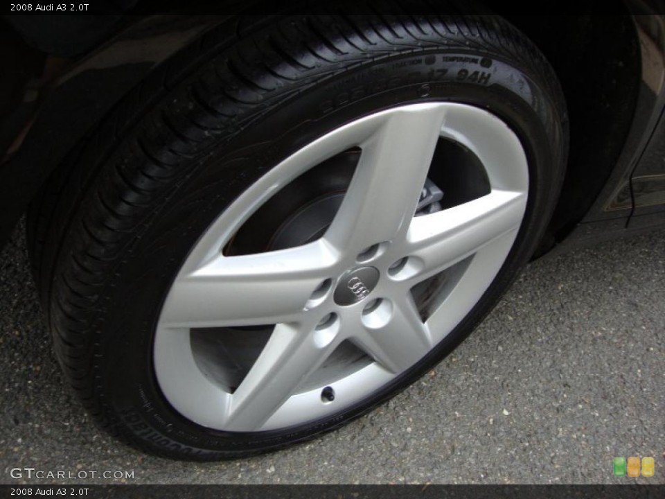 2008 Audi A3 2.0T Wheel and Tire Photo #38297171
