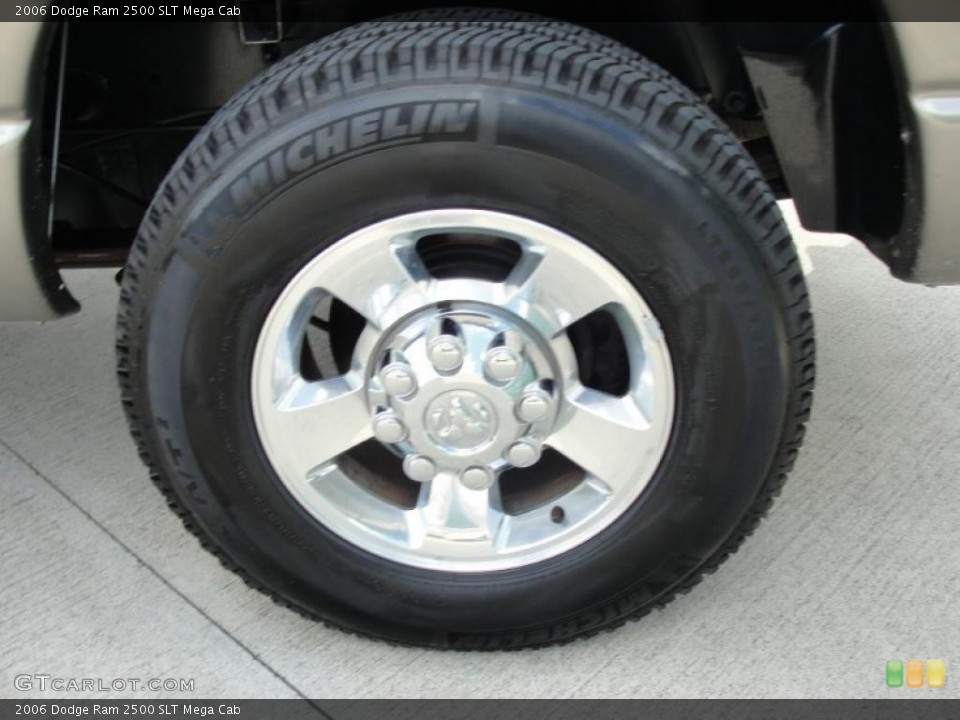 2006 Dodge Ram 2500 SLT Mega Cab Wheel and Tire Photo #38298807