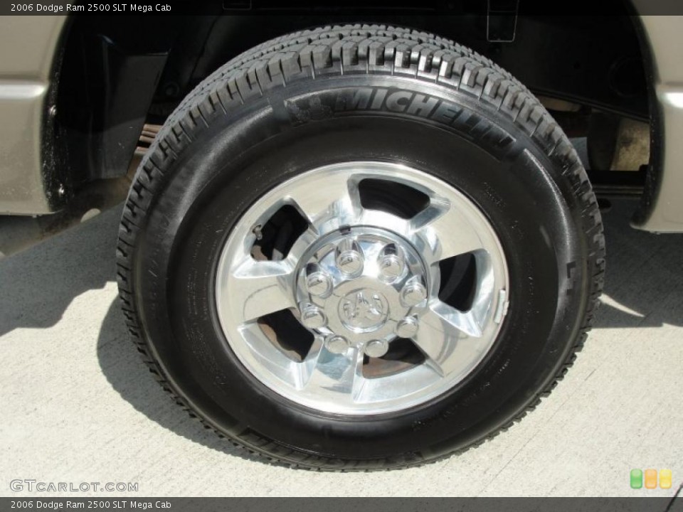 2006 Dodge Ram 2500 SLT Mega Cab Wheel and Tire Photo #38298819