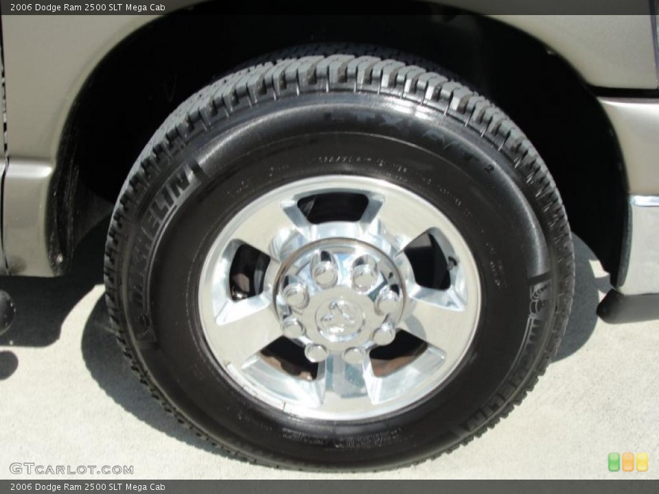 2006 Dodge Ram 2500 SLT Mega Cab Wheel and Tire Photo #38298835
