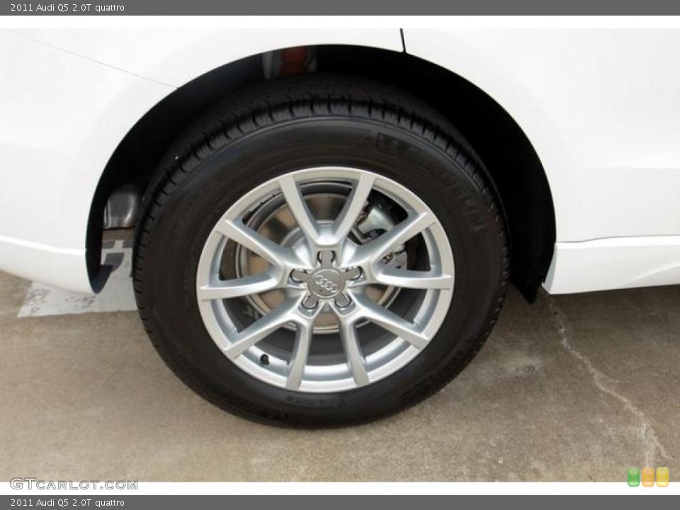 2011 Audi Q5 2.0T quattro Wheel and Tire Photo #38305503