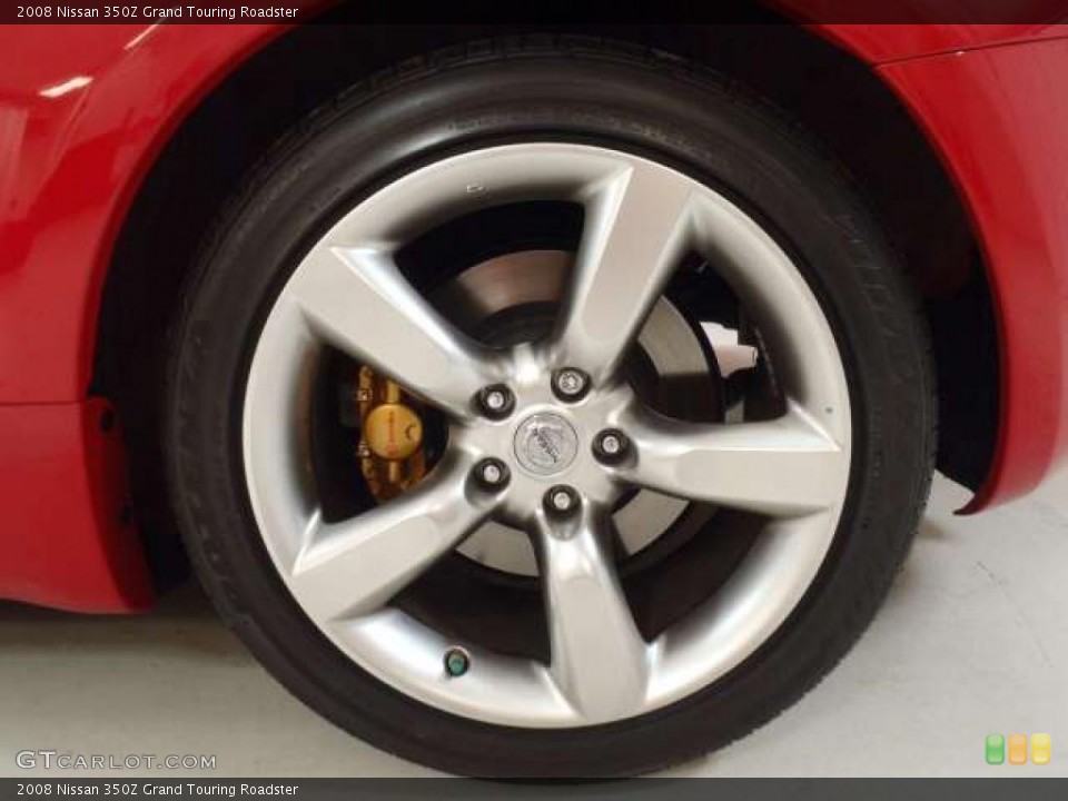 2008 Nissan 350Z Grand Touring Roadster Wheel and Tire Photo #38308331
