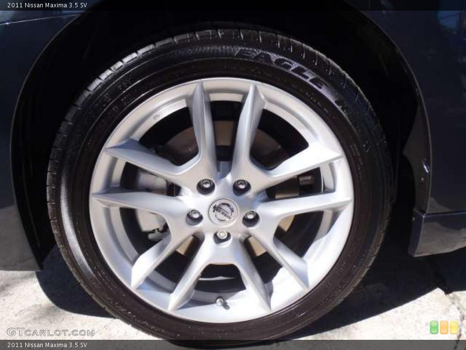 2011 Nissan Maxima 3.5 SV Wheel and Tire Photo #38308767