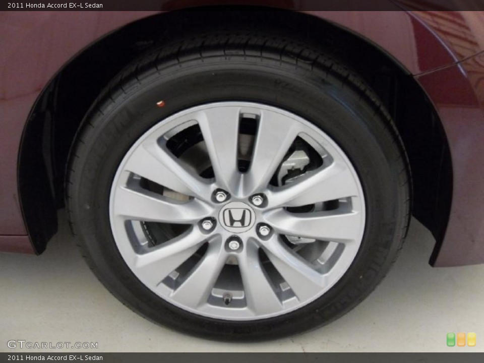 2011 Honda Accord EX-L Sedan Wheel and Tire Photo #38310899