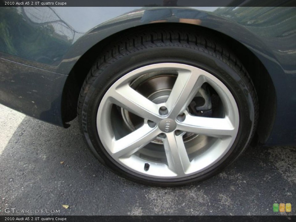 2010 Audi A5 2.0T quattro Coupe Wheel and Tire Photo #38313819
