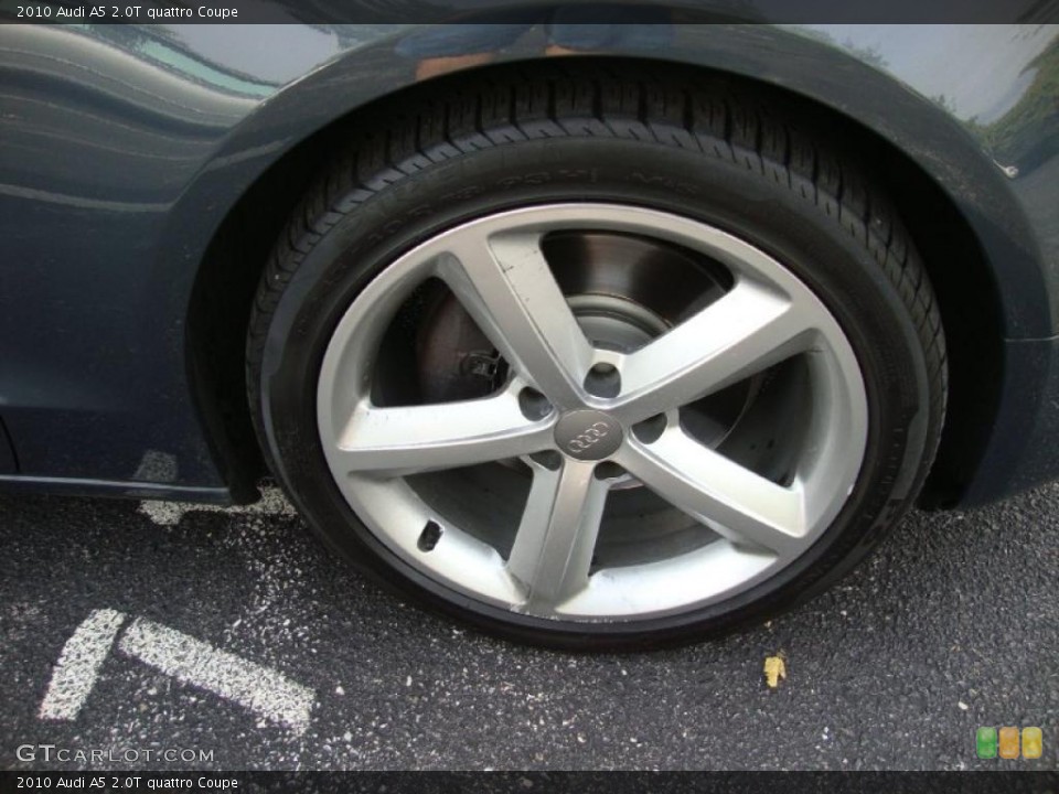2010 Audi A5 2.0T quattro Coupe Wheel and Tire Photo #38313835