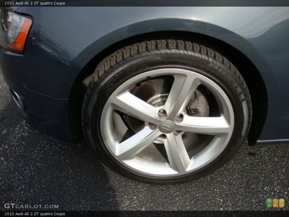 2010 Audi A5 2.0T quattro Coupe Wheel and Tire Photo #38313899