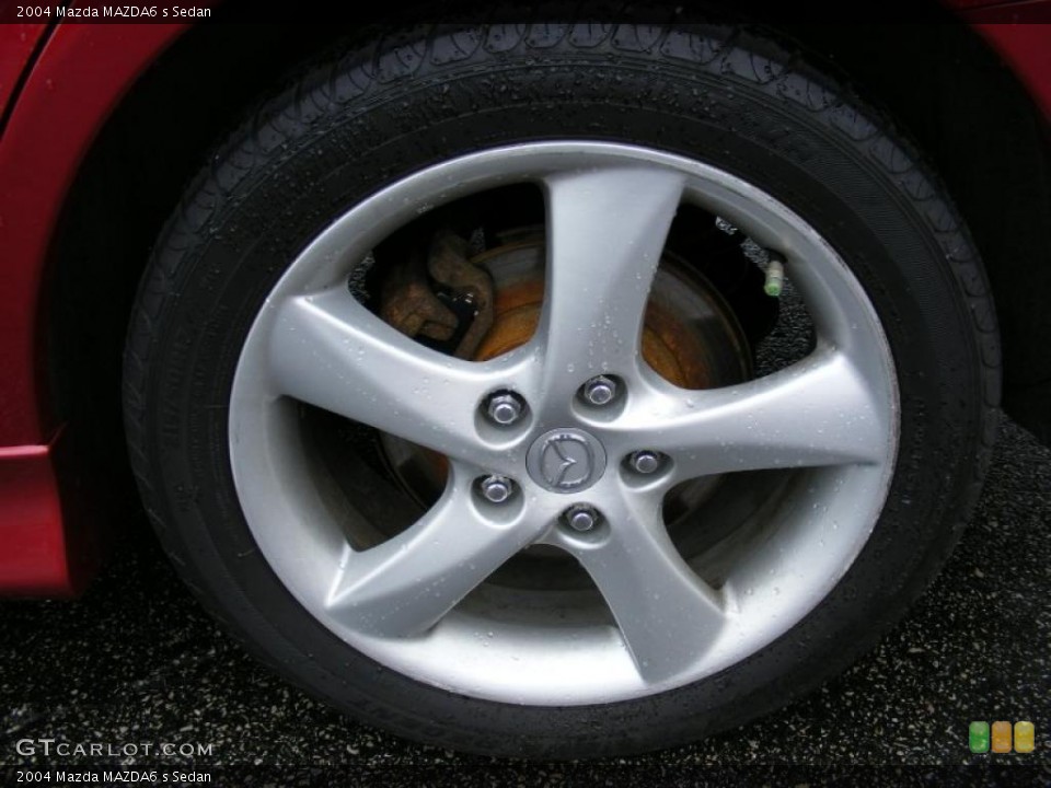 2004 Mazda MAZDA6 s Sedan Wheel and Tire Photo #38319851