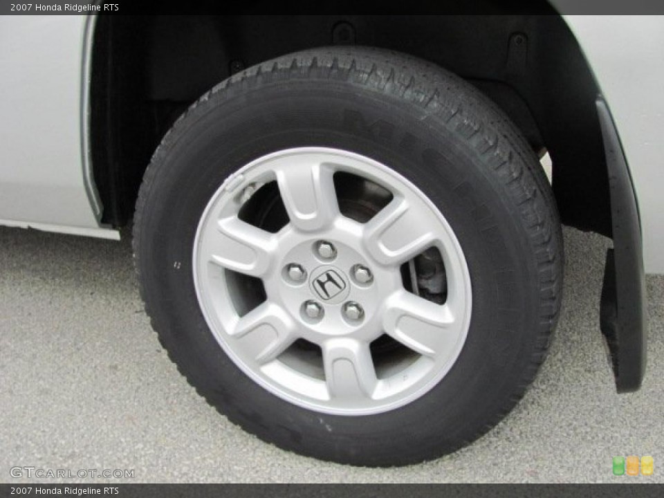 2007 Honda Ridgeline RTS Wheel and Tire Photo #38320635