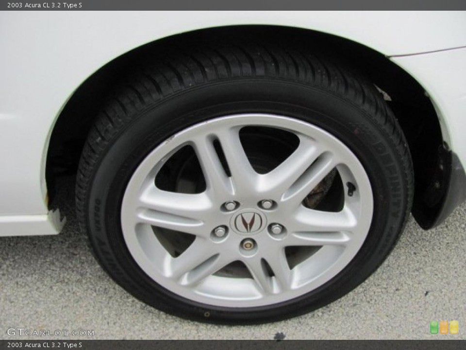 2003 Acura CL 3.2 Type S Wheel and Tire Photo #38321075