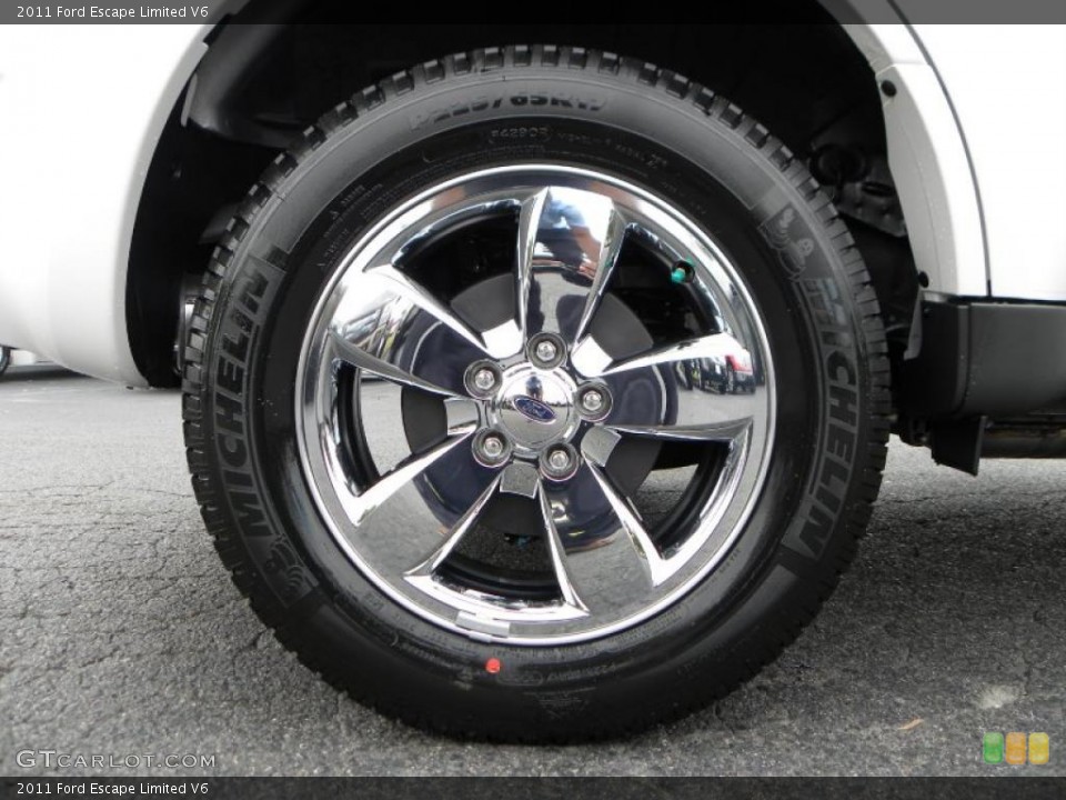 2011 Ford Escape Limited V6 Wheel and Tire Photo #38322747