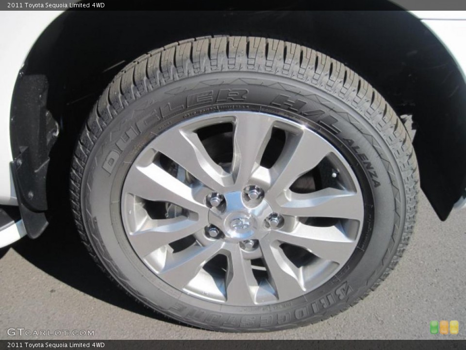 2011 Toyota Sequoia Limited 4WD Wheel and Tire Photo #38325031