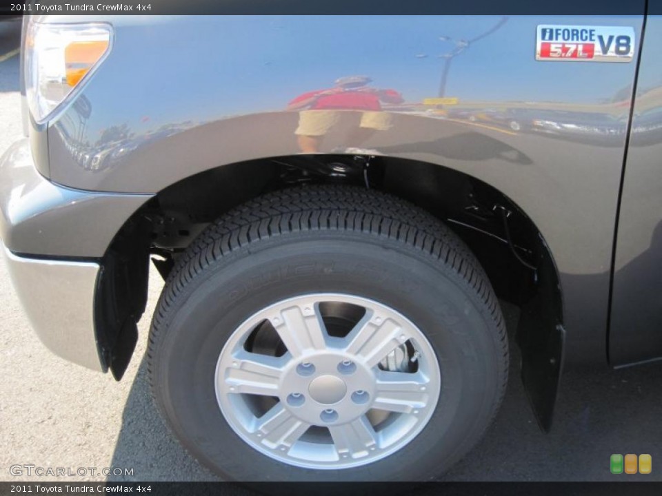 2011 Toyota Tundra CrewMax 4x4 Wheel and Tire Photo #38325579