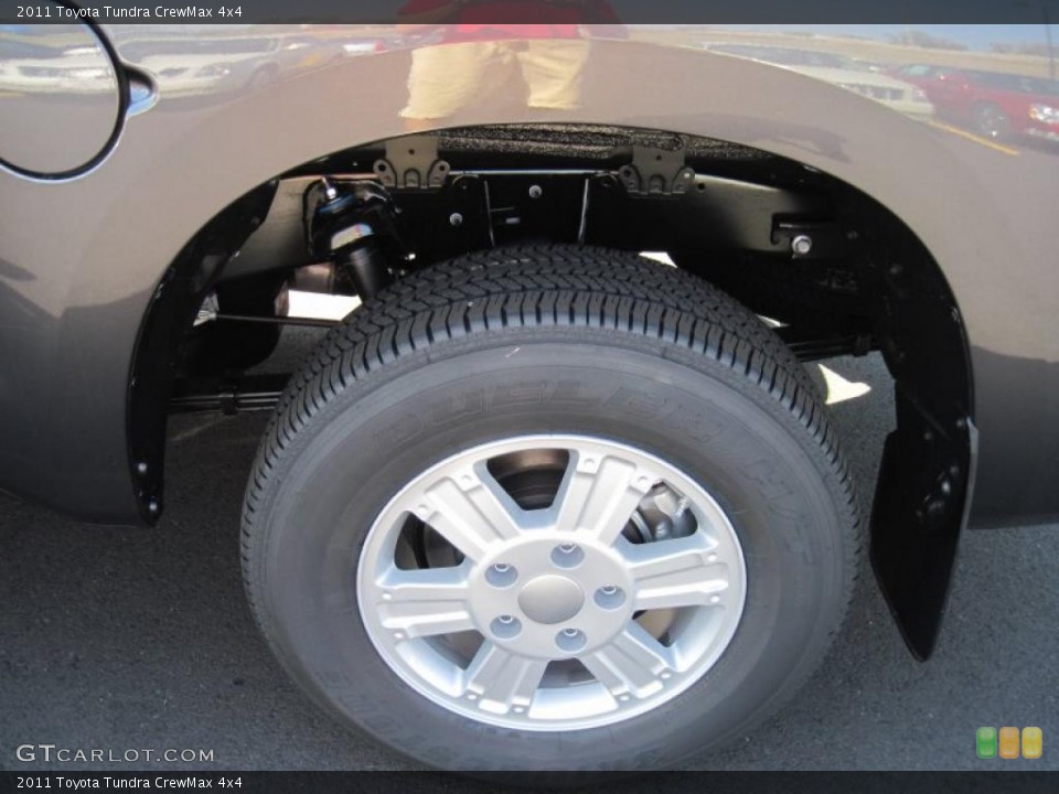 2011 Toyota Tundra CrewMax 4x4 Wheel and Tire Photo #38325592
