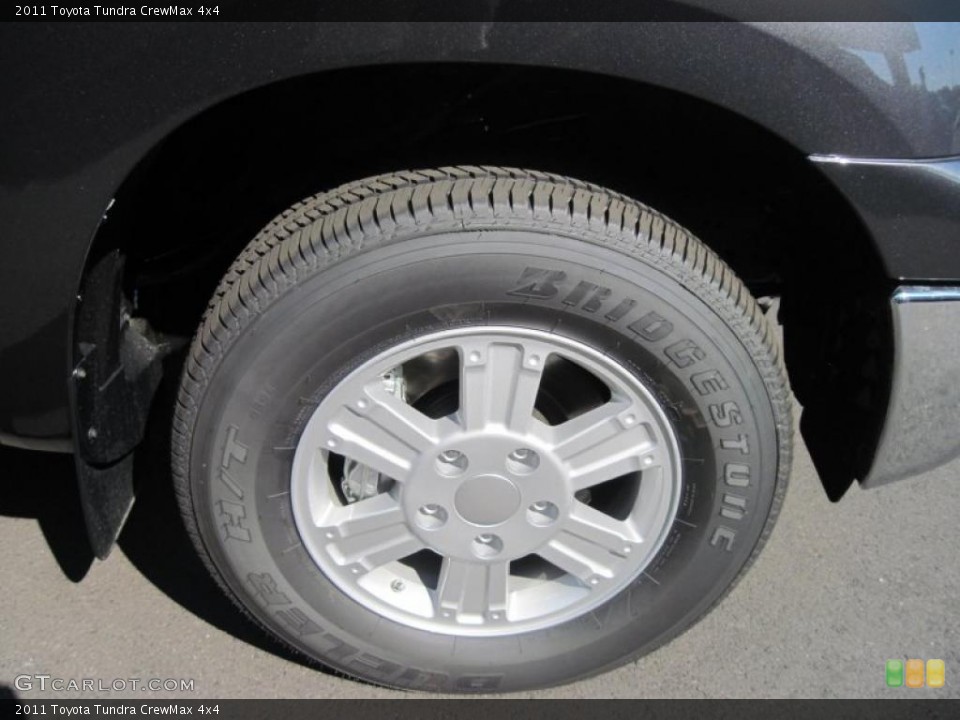2011 Toyota Tundra CrewMax 4x4 Wheel and Tire Photo #38325623