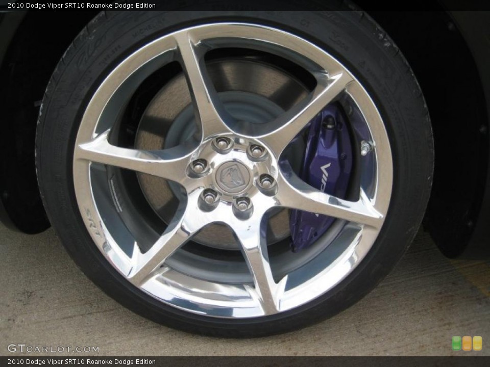 2010 Dodge Viper SRT10 Roanoke Dodge Edition Wheel and Tire Photo #38329307