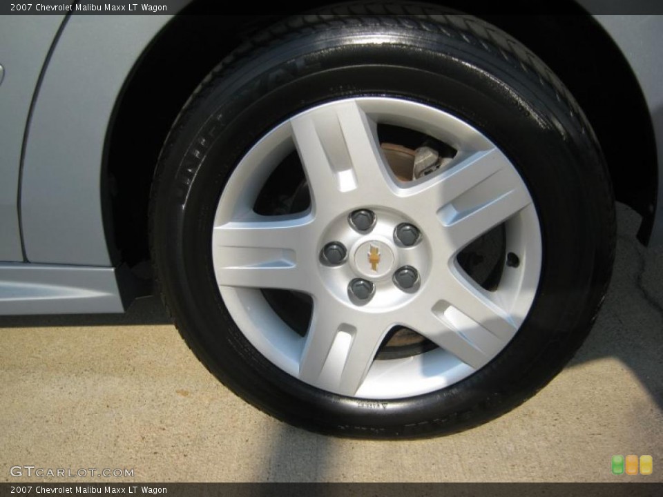2007 Chevrolet Malibu Maxx LT Wagon Wheel and Tire Photo #38335091