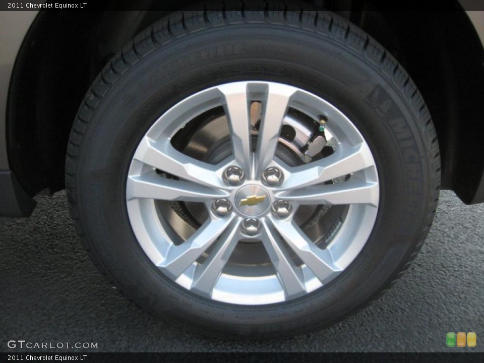 2011 Chevrolet Equinox LT Wheel and Tire Photo #38337759