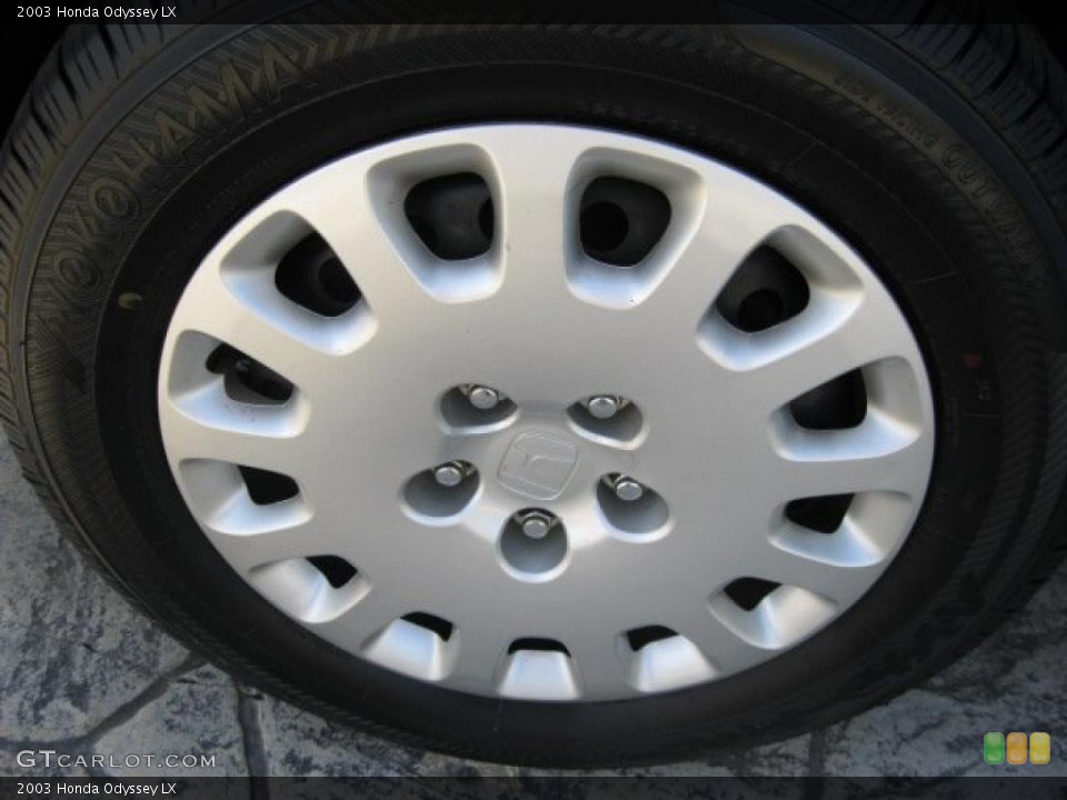 2003 Honda Odyssey LX Wheel and Tire Photo #38343129