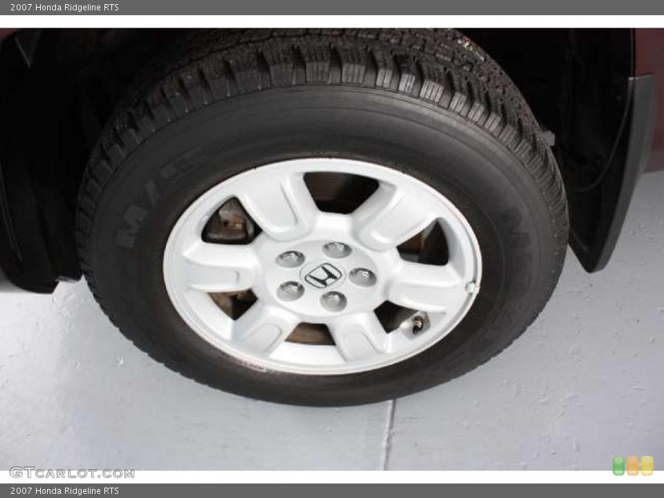 2007 Honda Ridgeline RTS Wheel and Tire Photo #38345434