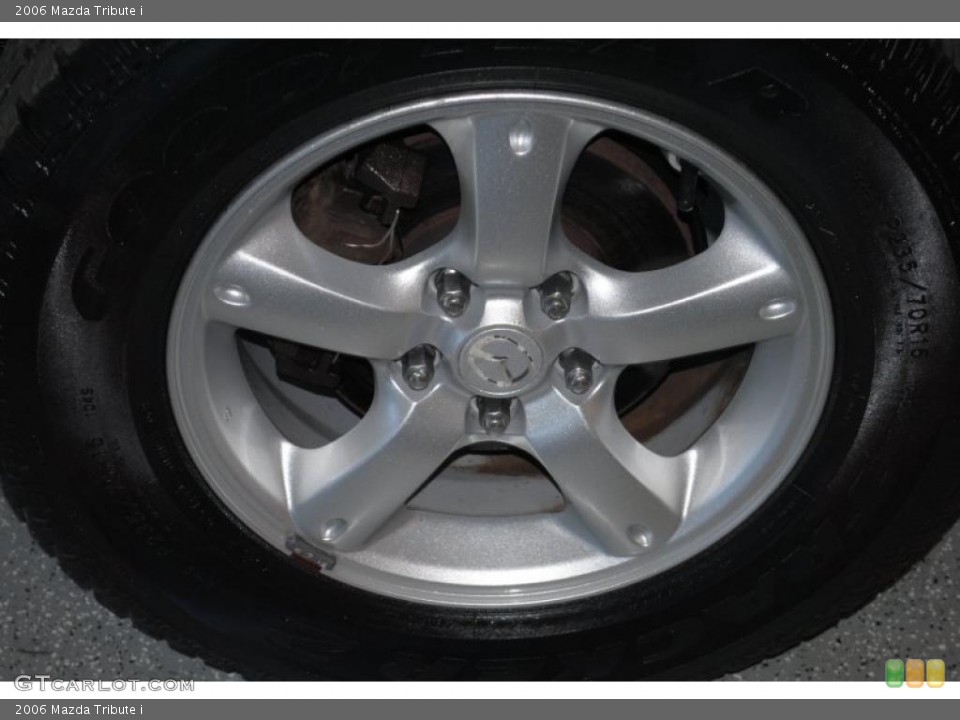 2006 Mazda Tribute i Wheel and Tire Photo #38348218