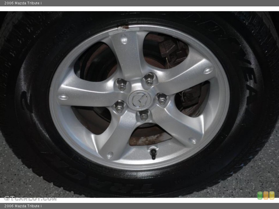 2006 Mazda Tribute i Wheel and Tire Photo #38348234