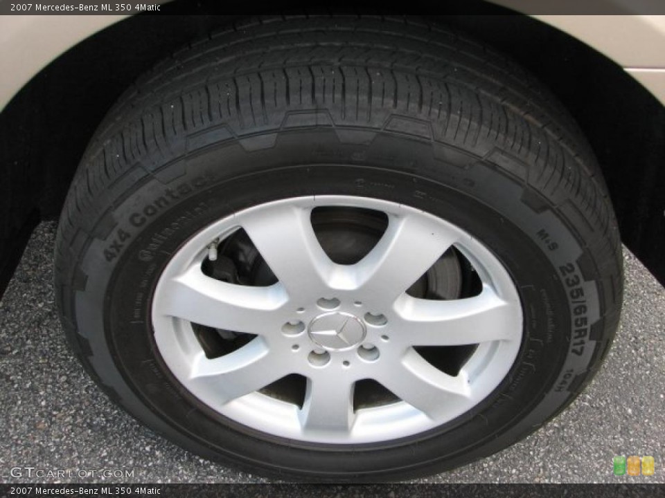 2007 Mercedes-Benz ML 350 4Matic Wheel and Tire Photo #38348614