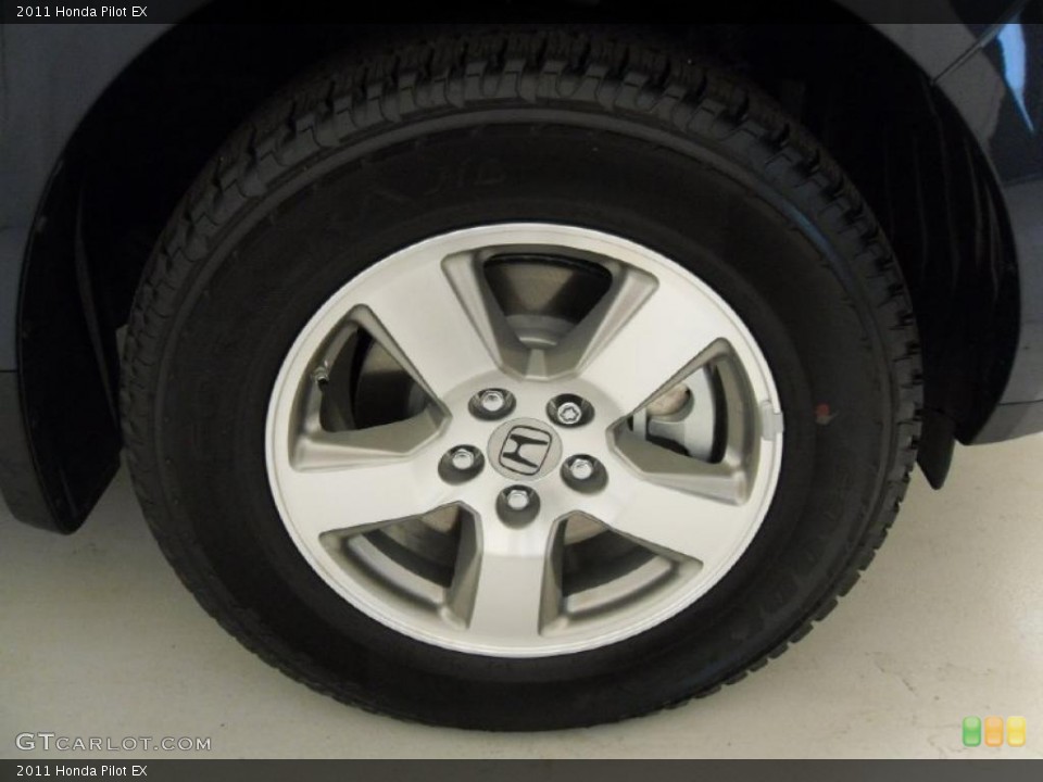 2011 Honda Pilot EX Wheel and Tire Photo #38348794