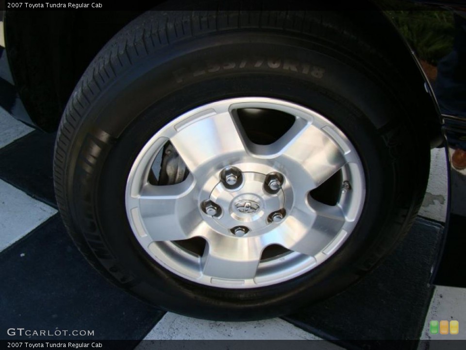2007 Toyota Tundra Regular Cab Wheel and Tire Photo #38349154