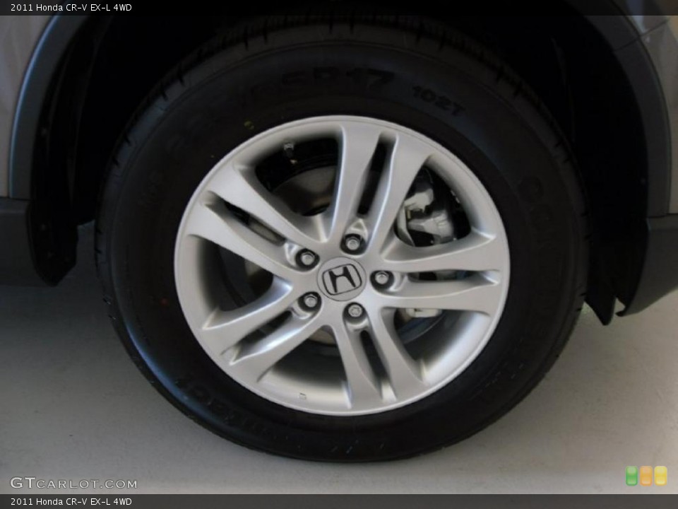 2011 Honda CR-V EX-L 4WD Wheel and Tire Photo #38349786
