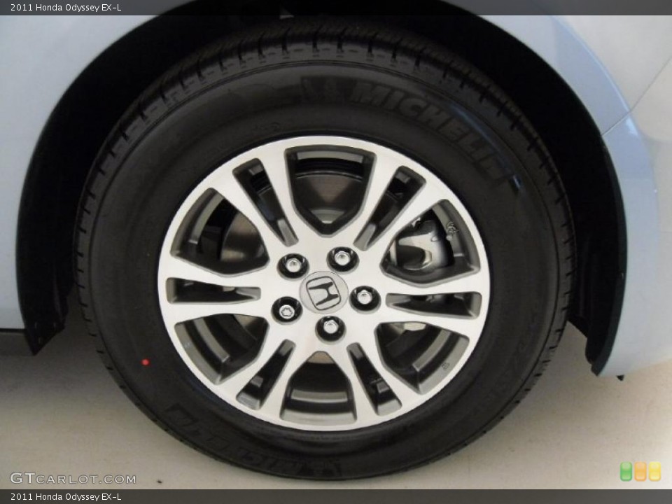 2011 Honda Odyssey EX-L Wheel and Tire Photo #38351914