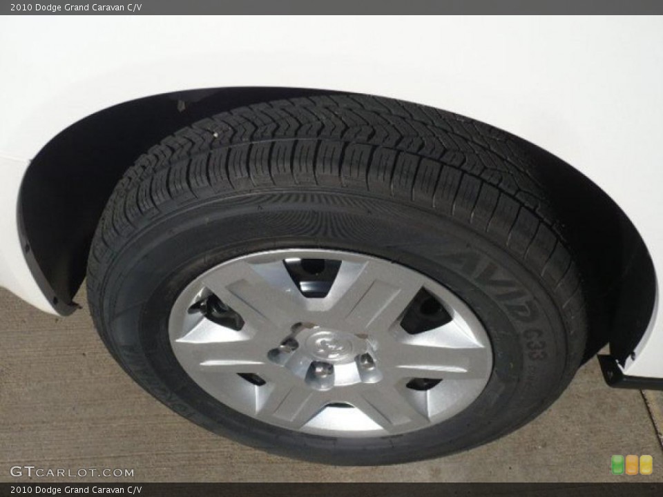 2010 Dodge Grand Caravan C/V Wheel and Tire Photo #38352966