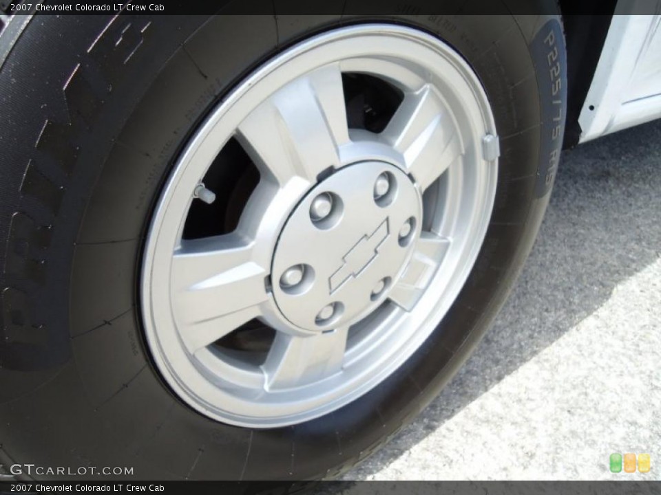 2007 Chevrolet Colorado LT Crew Cab Wheel and Tire Photo #38361070