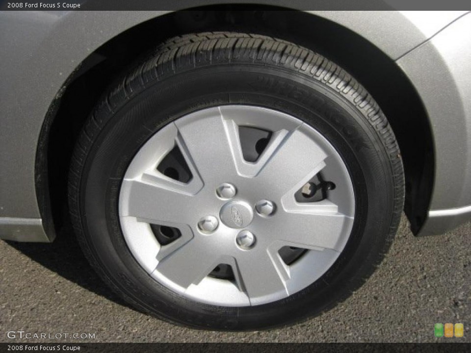 2008 Ford Focus S Coupe Wheel and Tire Photo #38362774