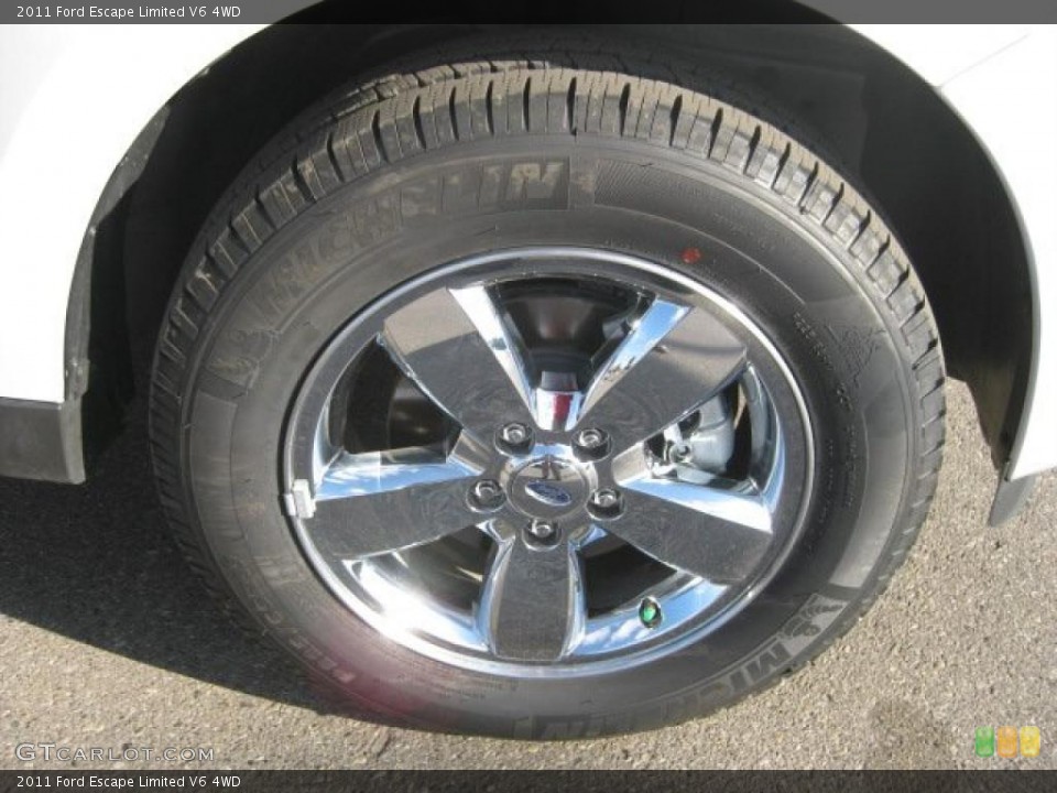 2011 Ford Escape Limited V6 4WD Wheel and Tire Photo #38363206