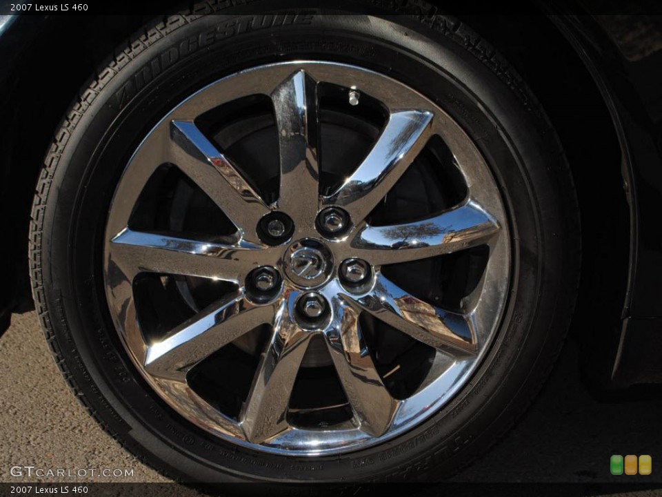 2007 Lexus LS 460 Wheel and Tire Photo #38368198
