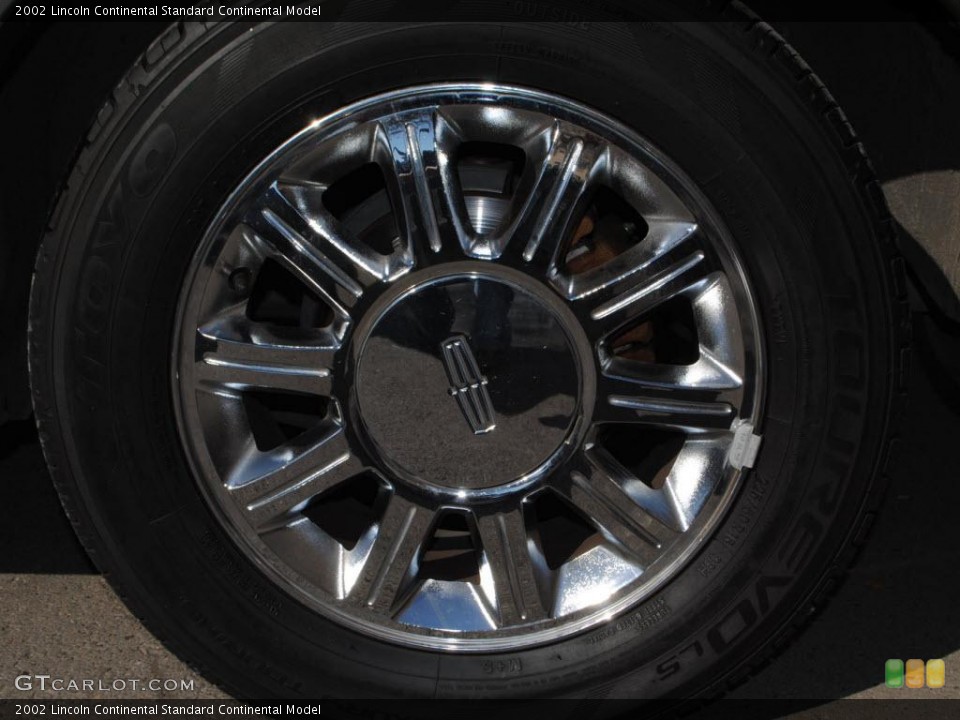 2002 Lincoln Continental  Wheel and Tire Photo #38370438