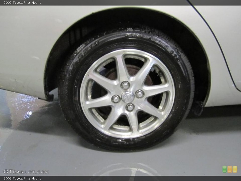 2002 Toyota Prius Hybrid Wheel and Tire Photo #38371546