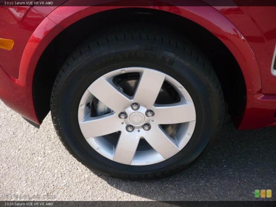 2010 Saturn VUE XR V6 AWD Wheel and Tire Photo #38378311