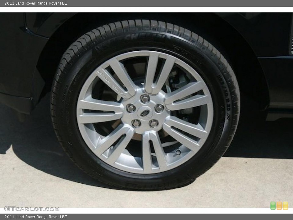 2011 Land Rover Range Rover HSE Wheel and Tire Photo #38378411