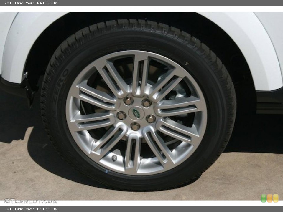 2011 Land Rover LR4 HSE LUX Wheel and Tire Photo #38378707