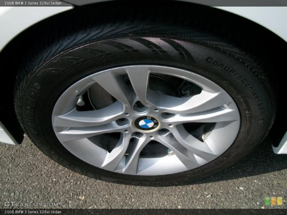 2008 BMW 3 Series 328xi Sedan Wheel and Tire Photo #38383682
