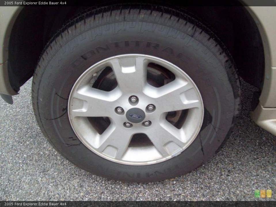 2005 Ford Explorer Eddie Bauer 4x4 Wheel and Tire Photo #38384198