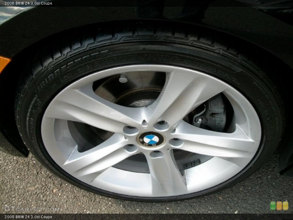 2008 BMW Z4 3.0si Coupe Wheel and Tire Photo #38384722