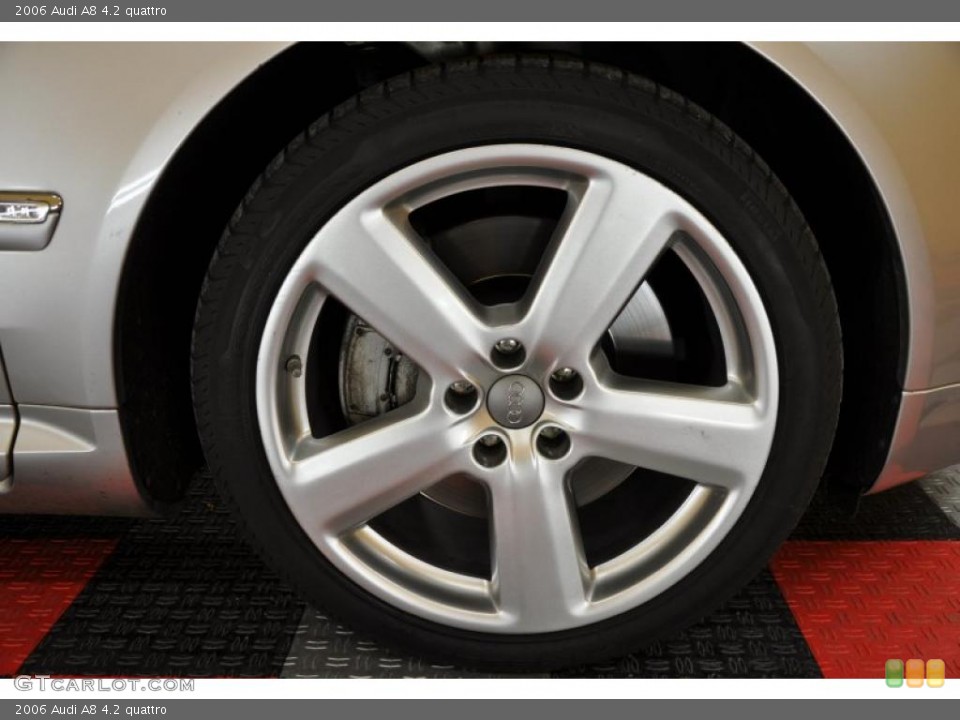 2006 Audi A8 4.2 quattro Wheel and Tire Photo #38385354