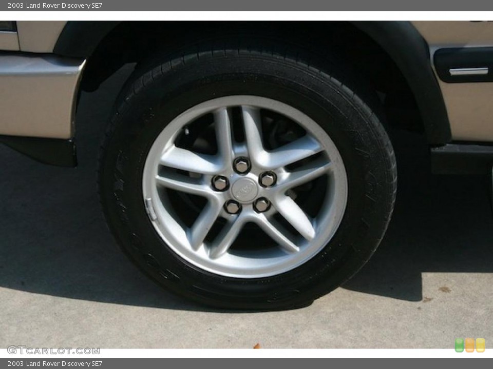 2003 Land Rover Discovery SE7 Wheel and Tire Photo #38385906